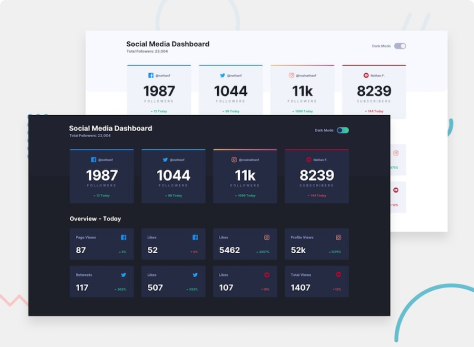 Dashboard Theme Switcher